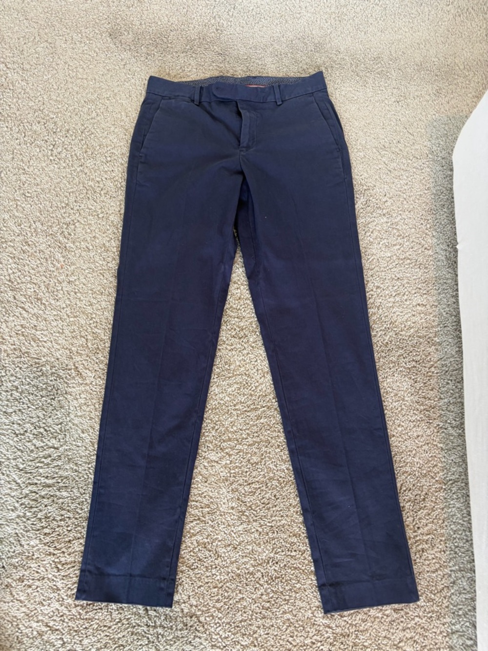 Bonobos 30x32 Men's Navy Straight-Leg Pants